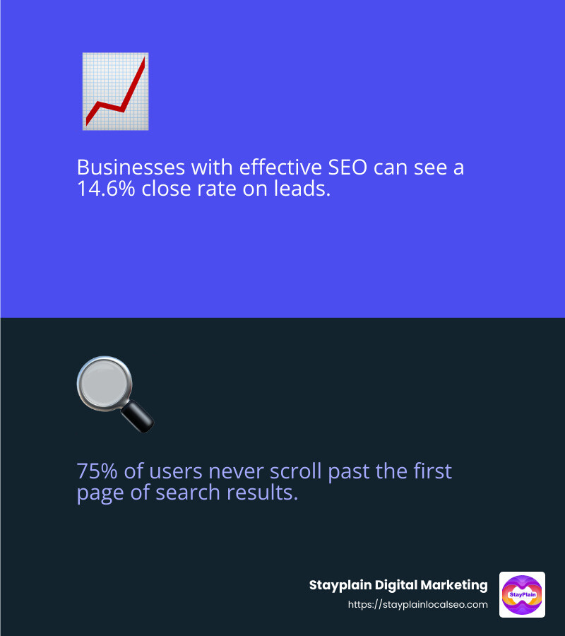 SEO Importance Infographic - Top seo company in Tamale infographic 2_facts_emoji_blue