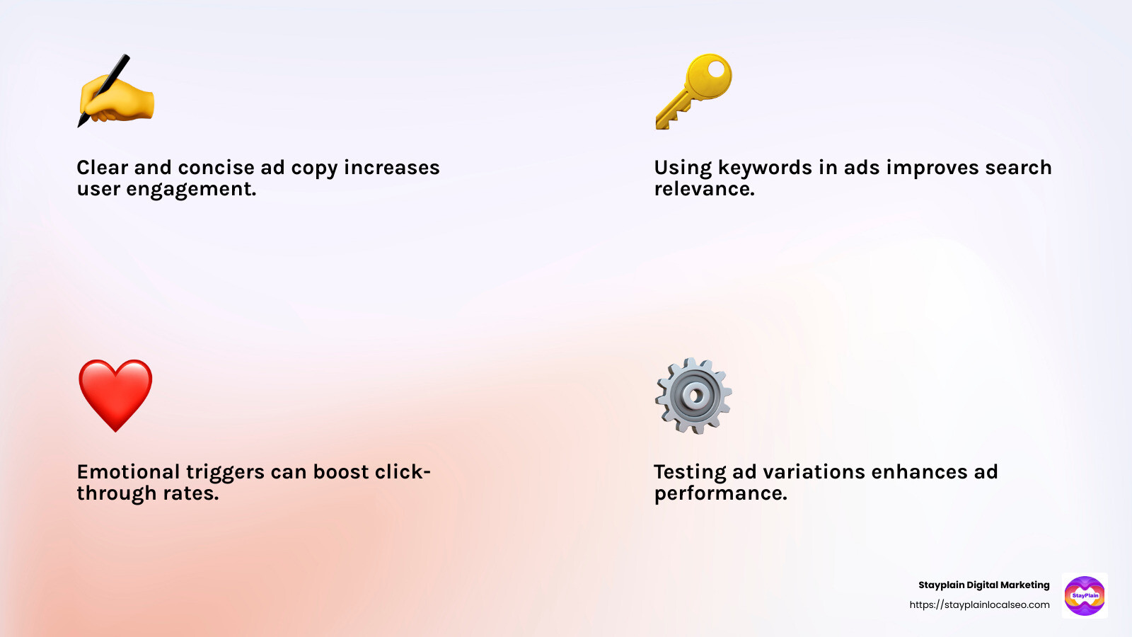 Creating Compelling Ads: Tips and Tricks - PPC services for franchises infographic 4_facts_emoji_light-gradient Creating Compelling Ads: Tips and Tricks - PPC services for franchises infographic 4_facts_emoji_light-gradient
