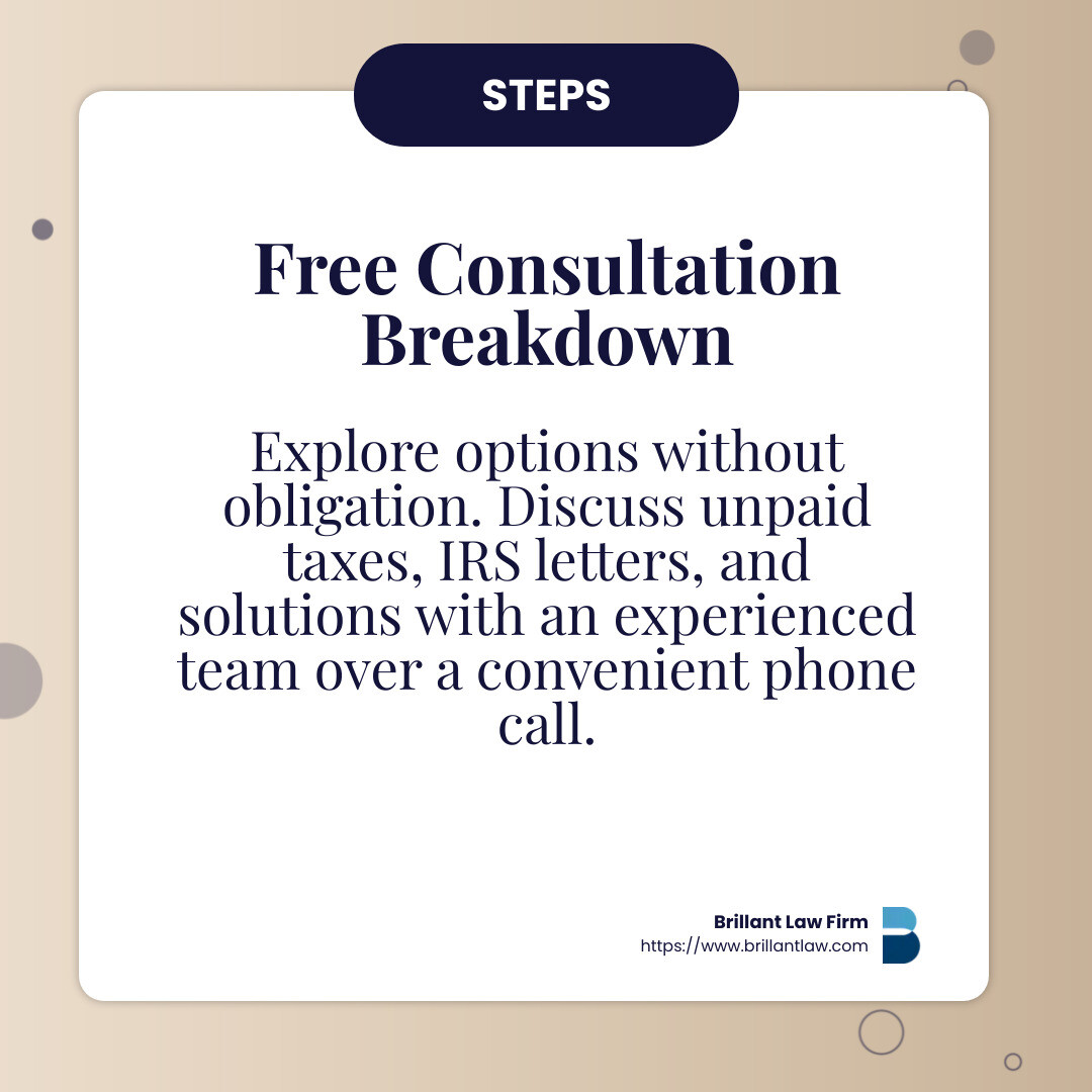What to Expect During a Free Consultation - tax lawyer free consultation infographic simple-info-card