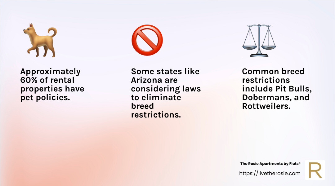 Breed restrictions infographic - apartment rental that takes dogs infographic 3_facts_emoji_light-gradient Breed restrictions infographic - apartment rental that takes dogs infographic 3_facts_emoji_light-gradient