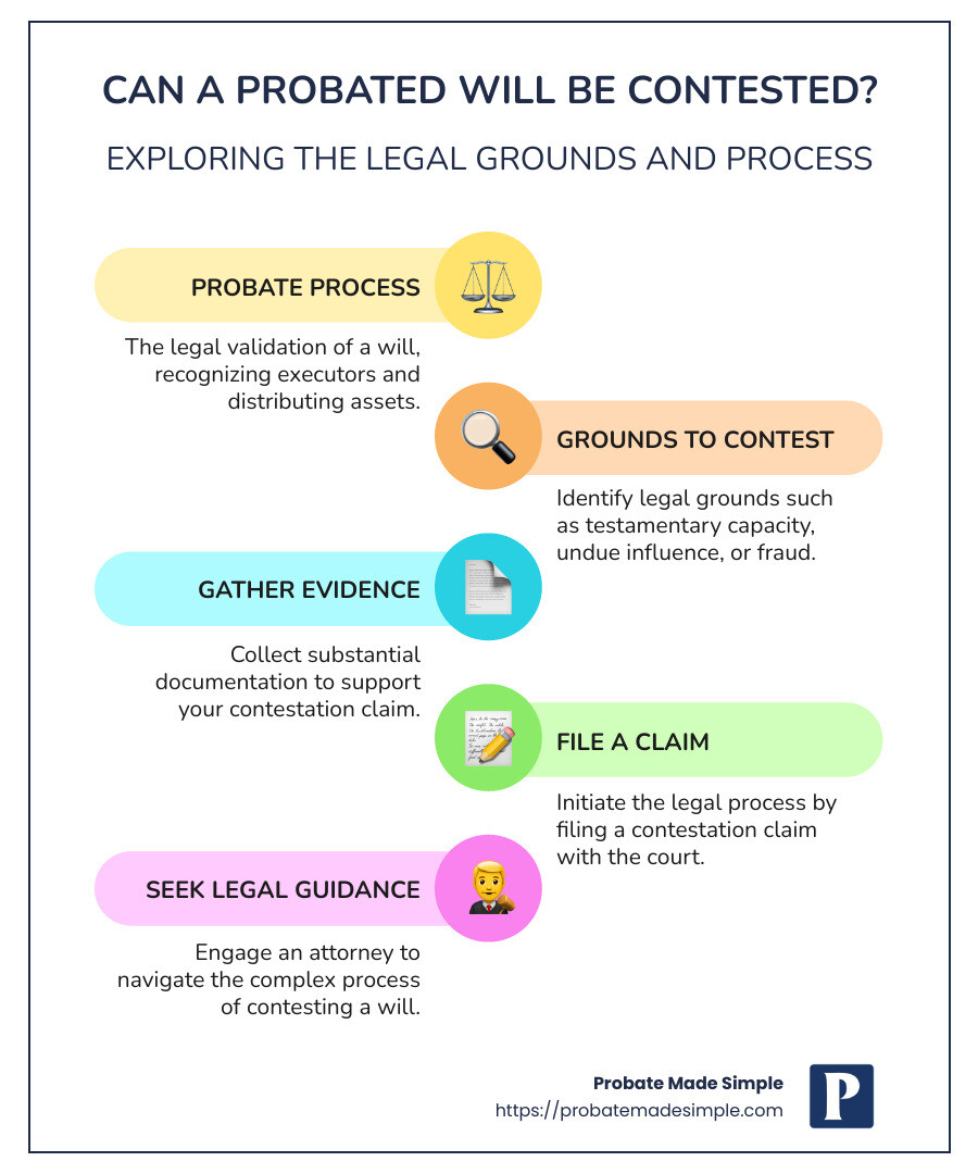 Can a Probated Will Be Contested? Yes—Here’s How to Fight Back ...