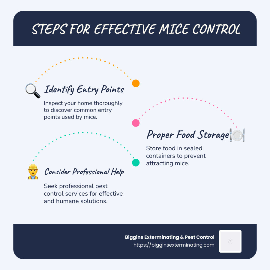 Infographic on Mice Control - Mice Pest Control Andover MA infographic infographic-line-3-steps-blues-accent_colors