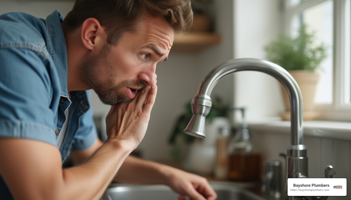 Unusual noises and odors - plumbing preventative maintenance checklist