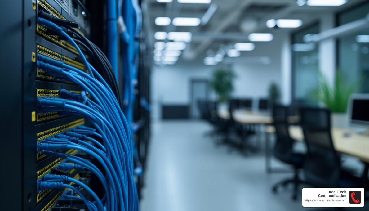 Structured Cabling by Accutech Communications - structured cabling definition