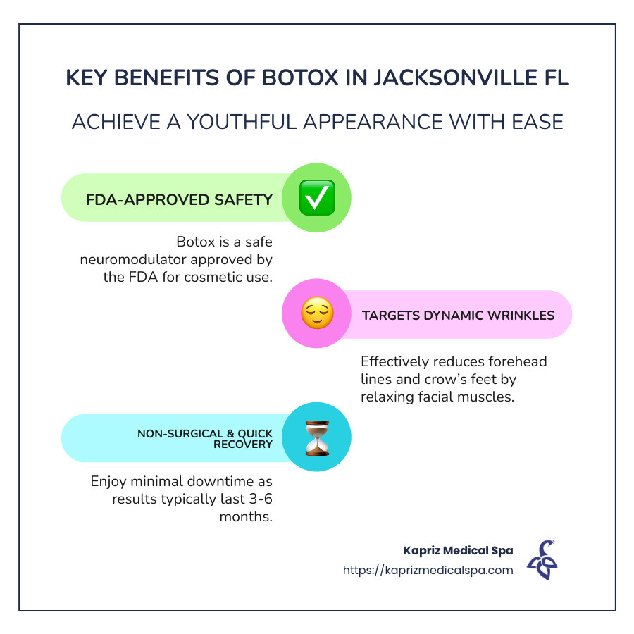Infographic about Key Benefits of Botox in Jacksonville FL - botox in Jacksonville FL infographic infographic-line-3-steps-colors Infographic about Key Benefits of Botox in Jacksonville FL - botox in Jacksonville FL infographic infographic-line-3-steps-colors