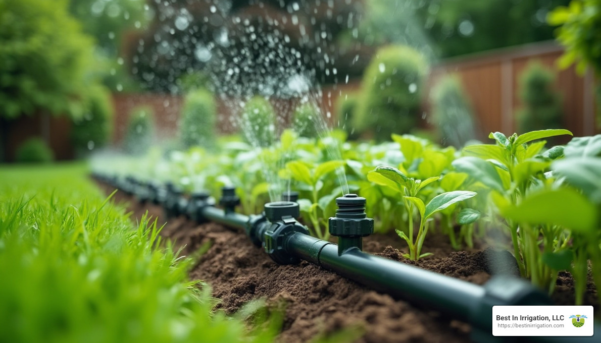 c939bbb84707e41bcebd5bae1f1d194548b0d36c From Pipes to Sprays: Understanding Lawn Sprinkler Systems Drip irrigation systems deliver water directly to plant roots, maximizing efficiency. - how do sprinkler systems work lawn