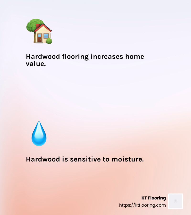 Hardwood floors add warmth and value to your home. - residential flooring installation infographic 2_facts_emoji_light-gradient Hardwood floors add warmth and value to your home. - residential flooring installation infographic 2_facts_emoji_light-gradient