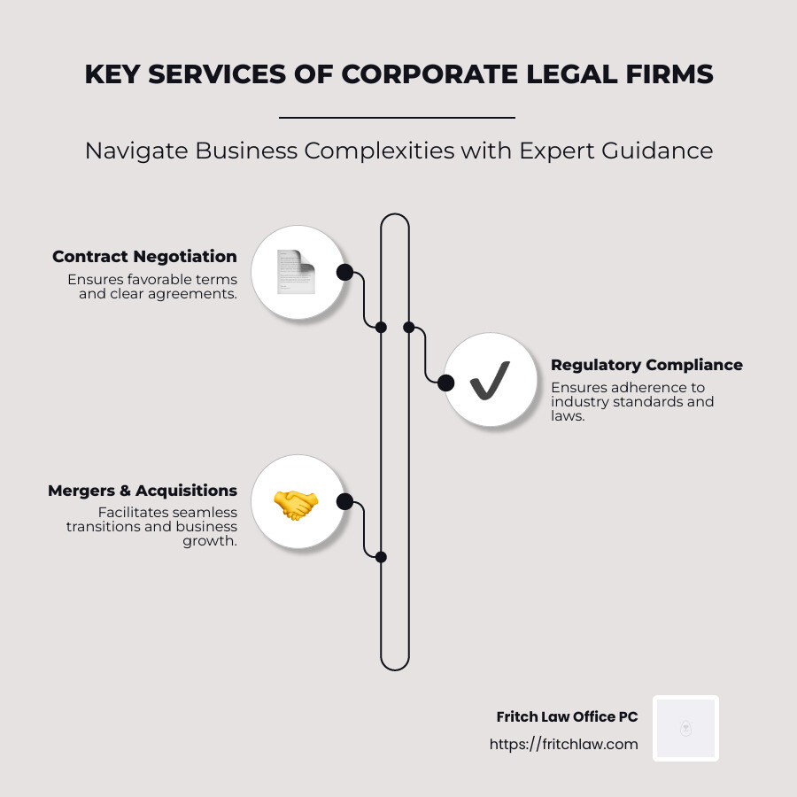 Corporate Legal Services Overview Infographic - corporate legal firm infographic infographic-line-3-steps-neat_beige