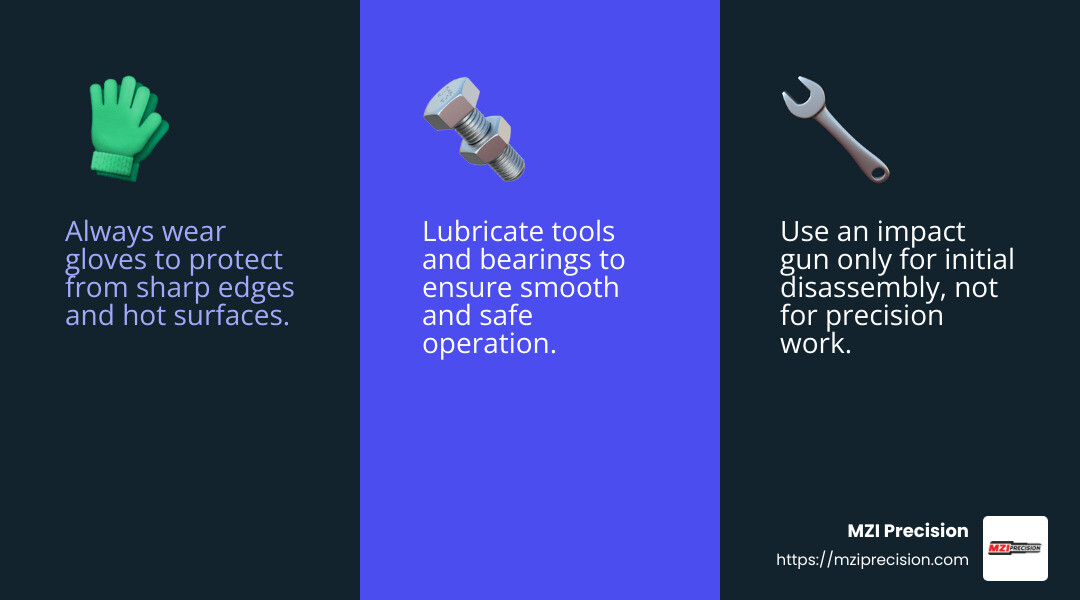 Proper lubrication is key to spindle maintenance - Spindle bearing replacement infographic 3_facts_emoji_blue