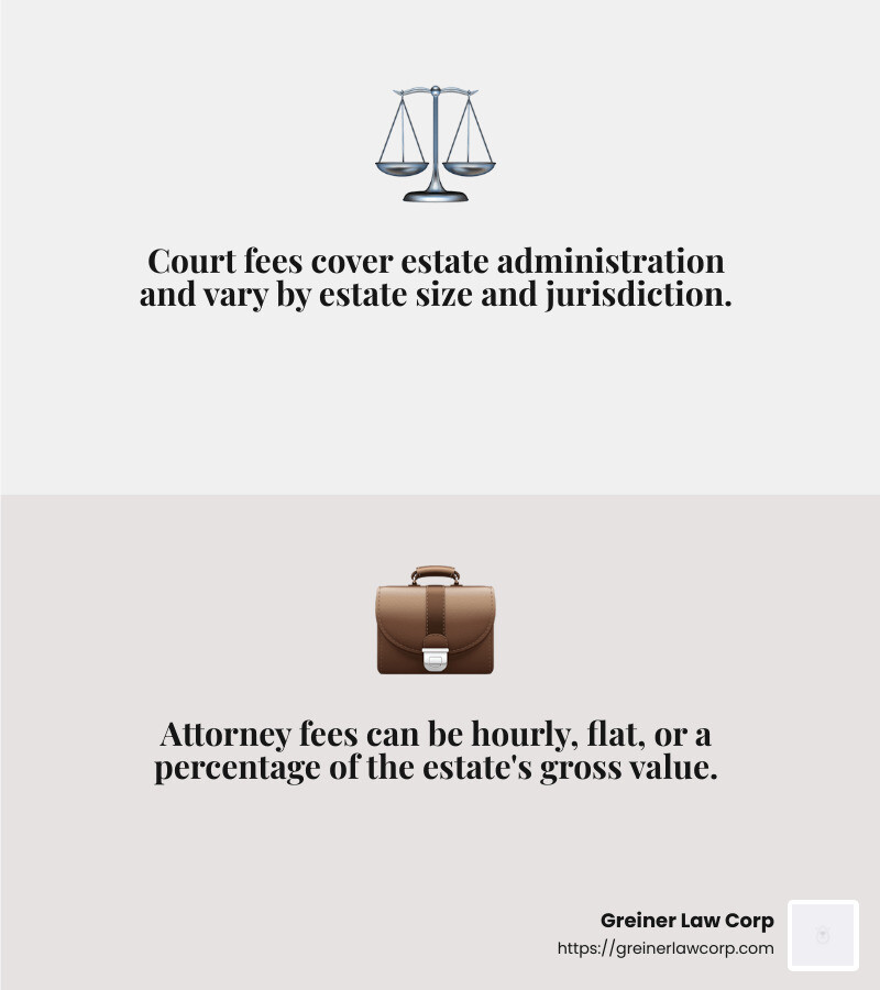 Breakdown of Probate Costs - probate solicitor costs infographic 2_facts_emoji_grey