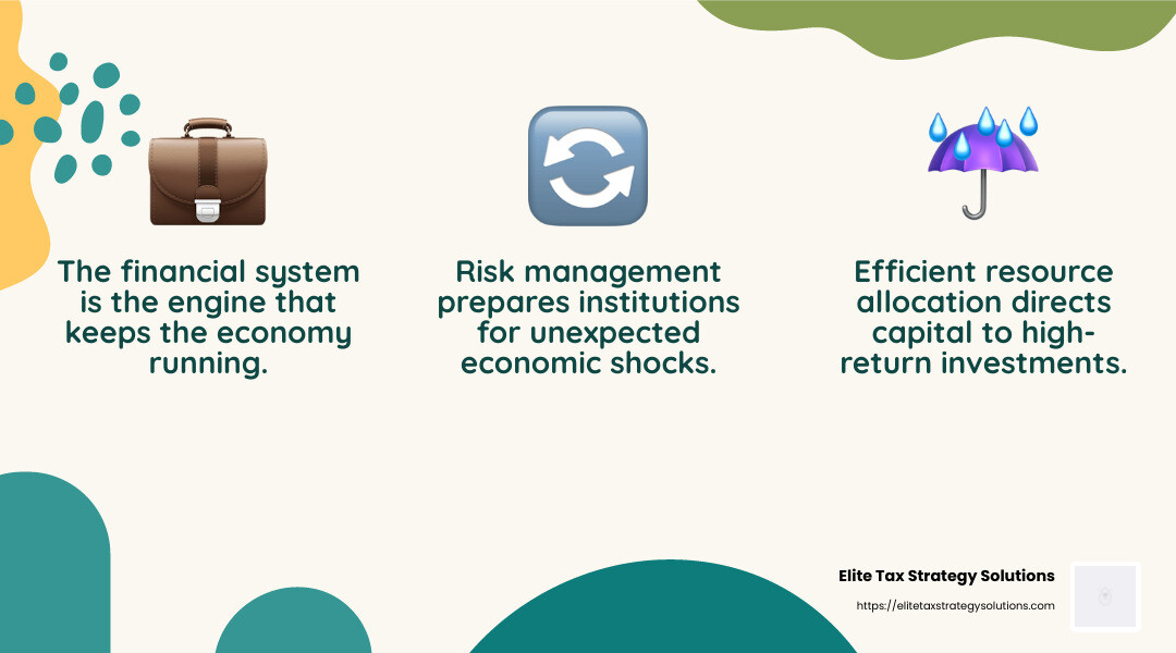 Risk Management in Financial Stability - financial stability plan infographic 3_facts_emoji_nature