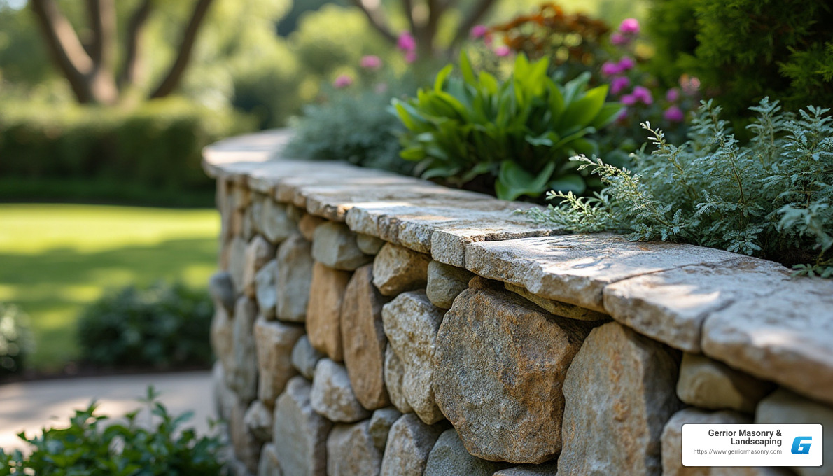 The Beauty of Stone: How to Build Decorative Stone Walls 3 Decorative stone wall with antique charm - Decorative stone walls