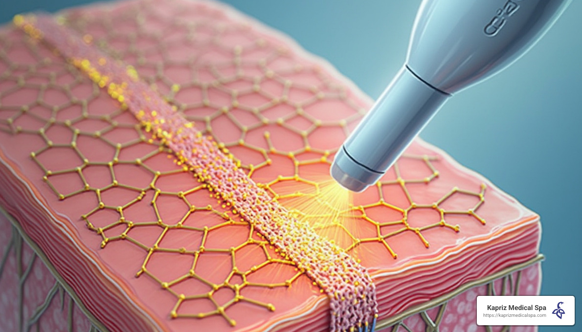 Collagen stimulation process - Laser skin resurfacing Jacksonville Collagen stimulation process - Laser skin resurfacing Jacksonville