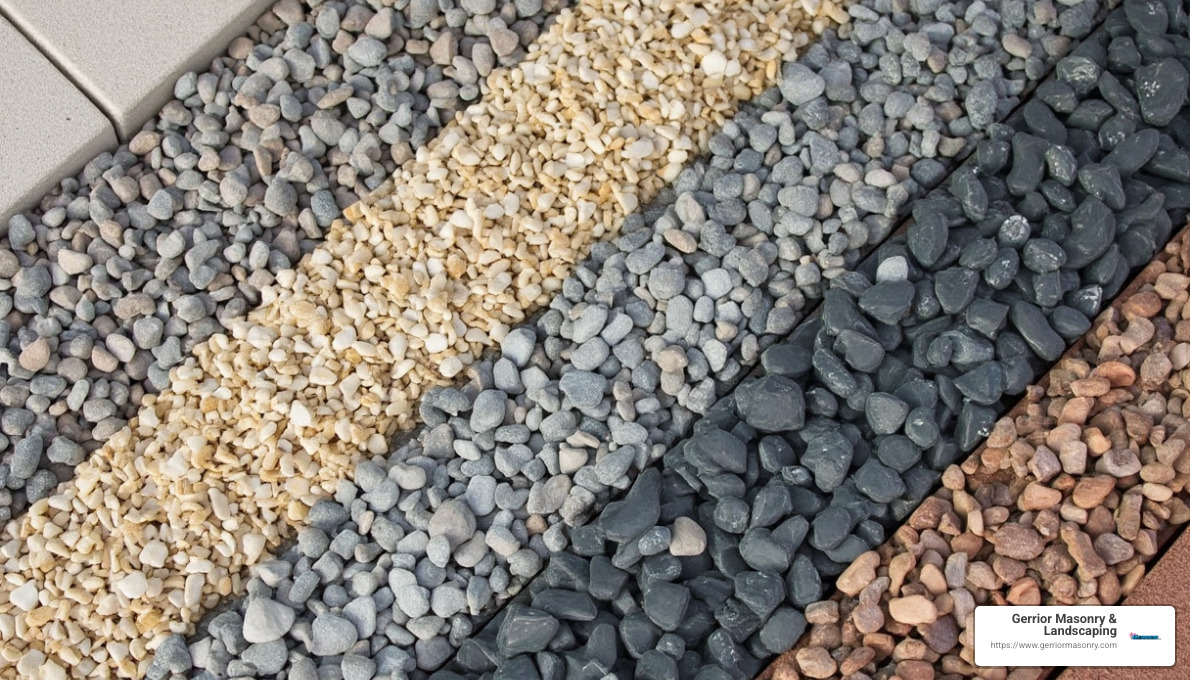 A variety of hardscape materials - hardscape companies