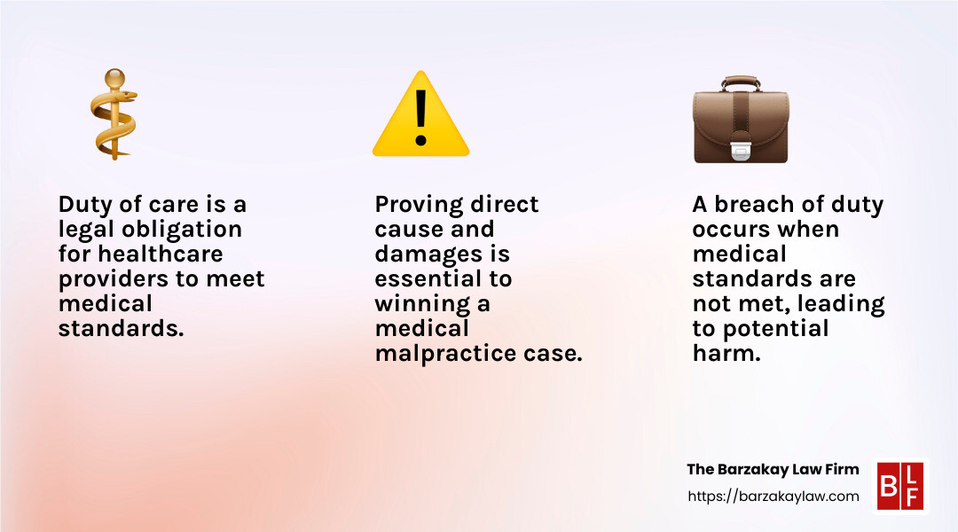 Understanding Medical Malpractice Elements - miami medical malpractice attorney infographic 3_facts_emoji_light-gradient