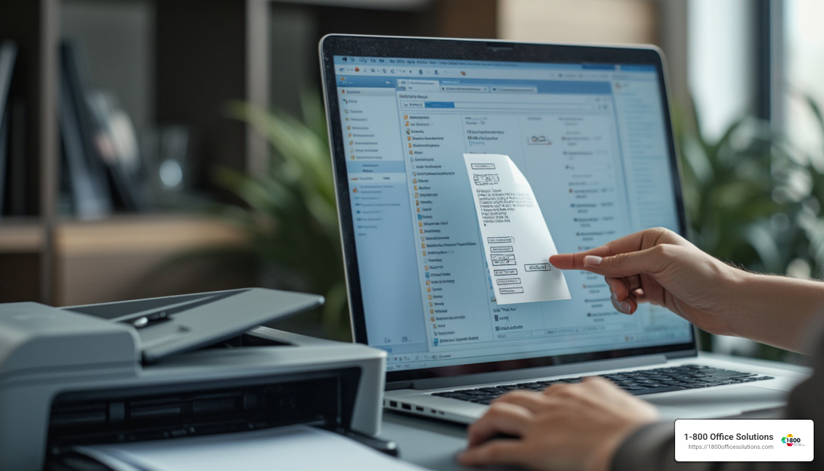 Digitizing files reduces clutter and improves accessibility. - best way to organize papers in home office Digitizing files reduces clutter and improves accessibility. - best way to organize papers in home office