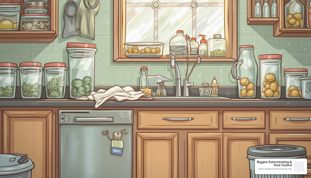 Sanitation tips for mouse control - how to get rid of house mice