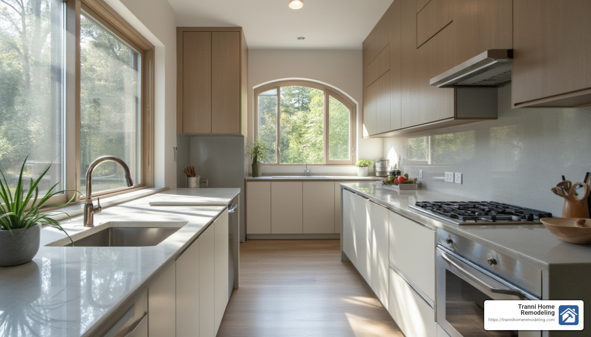 Parallel Kitchen Layout - best kitchen designs