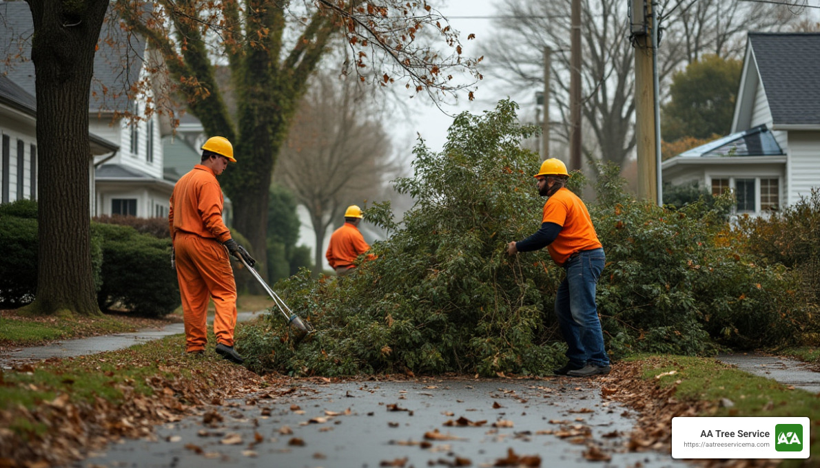Storm Cleanup - storm cleanup services