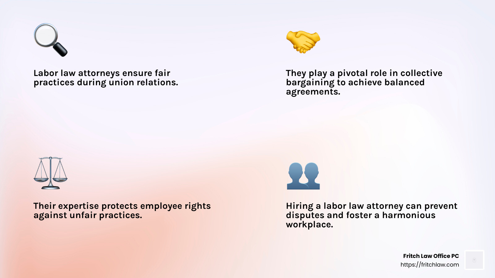 Understanding Employee Rights - labor law attorney infographic 4_facts_emoji_light-gradient