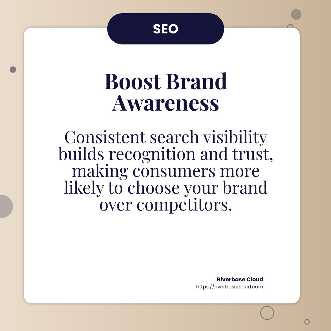 SEO and Brand Awareness - SEO lead generation infographic simple-info-card