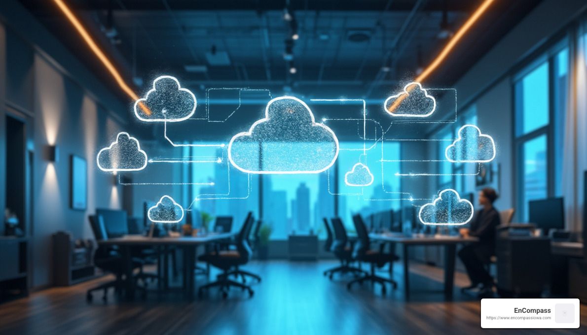 Image showing scalable cloud solutions - how managed it services help small businesses