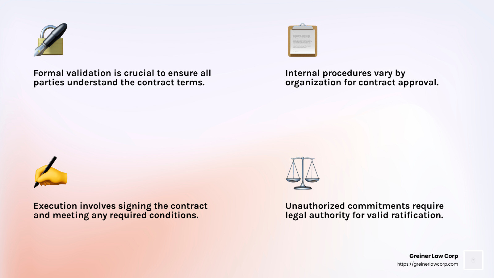 Ratification Contract: Top 5 Crucial Facts for Success