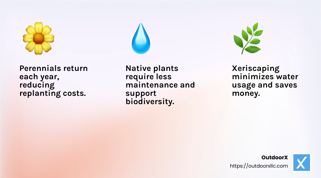 Cost-Effective Landscaping Solutions - landscaping companies in massachusetts infographic 3_facts_emoji_light-gradient