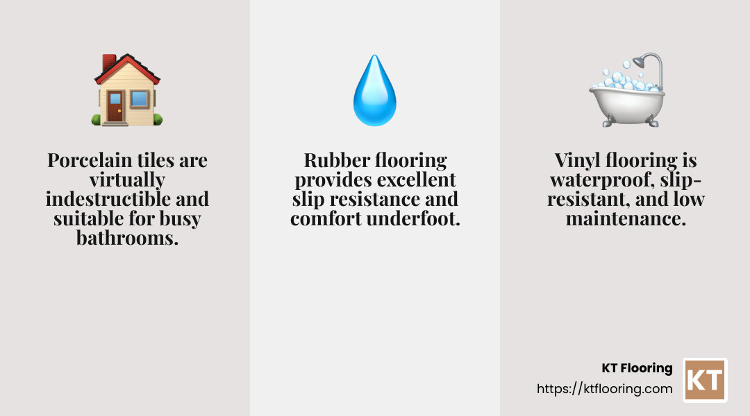 Description of quote or stat - Non-slip bathroom flooring infographic 3_facts_emoji_grey