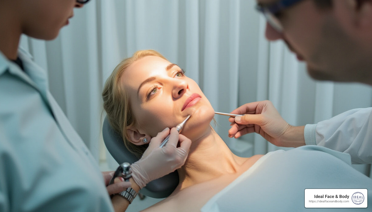 Chin Liposuction Procedure - liposuction for chin fat