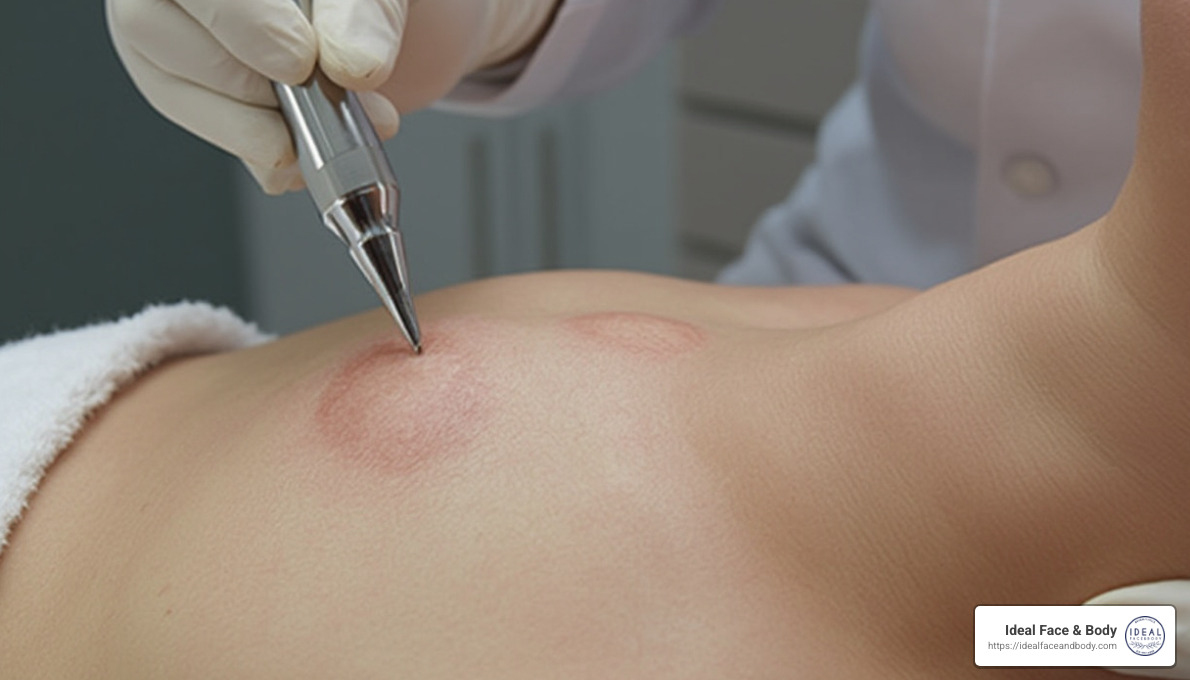 Microneedling for scars - microneedling hypertrophic scars