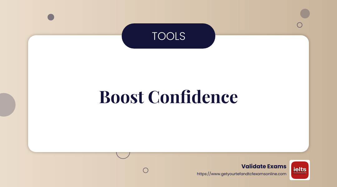Practice tests help boost confidence and reduce anxiety. - japanese language proficiency test online infographic simple-info-landscape-card