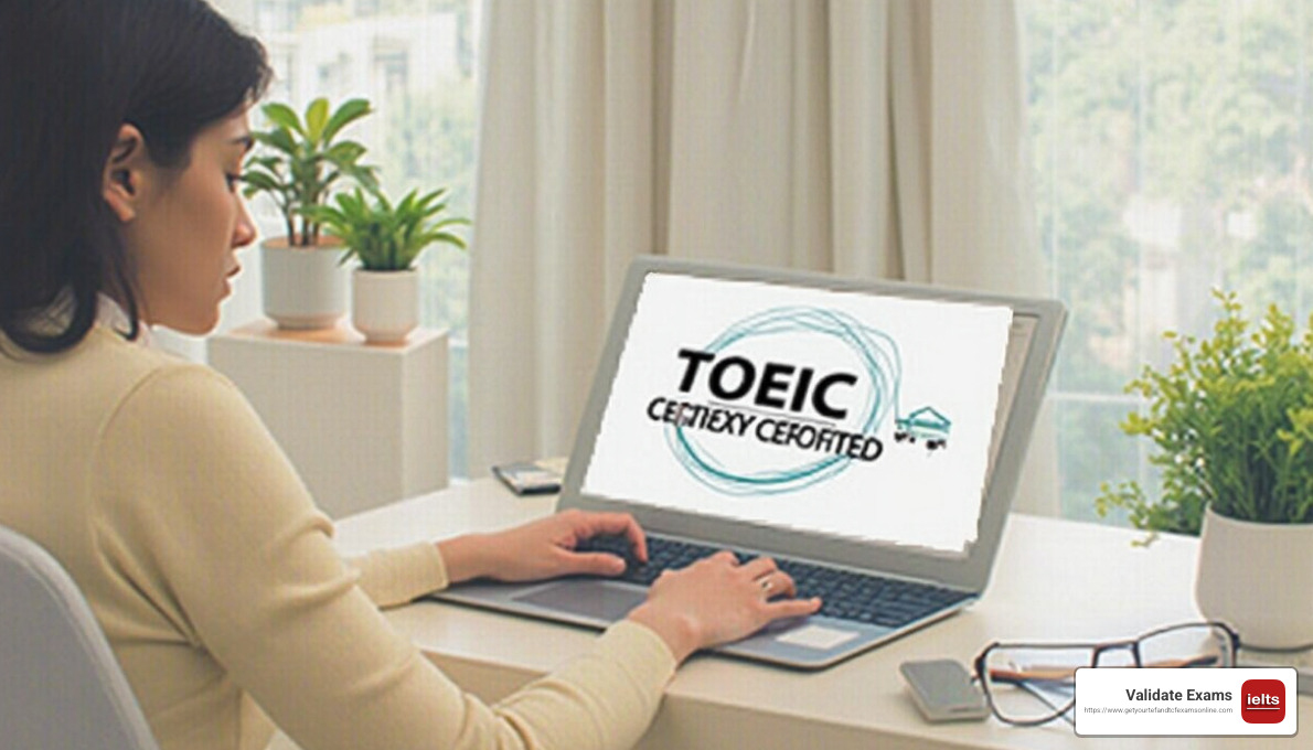 TOEIC Test Dates - TOEIC certificate online