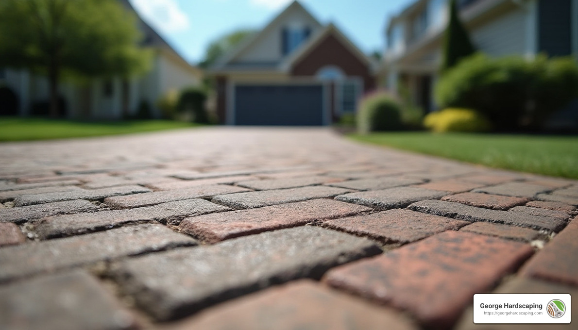Durable paver driveway - Paver Driveway Installation