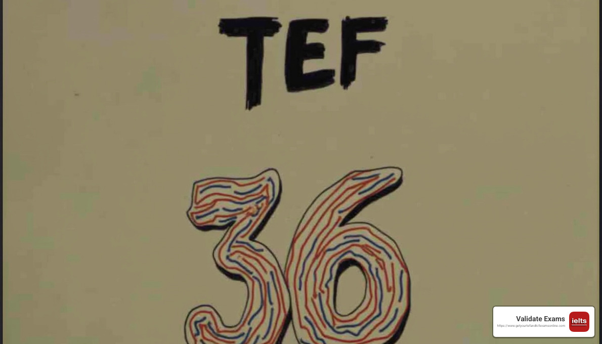 French language study materials - tef canada scores