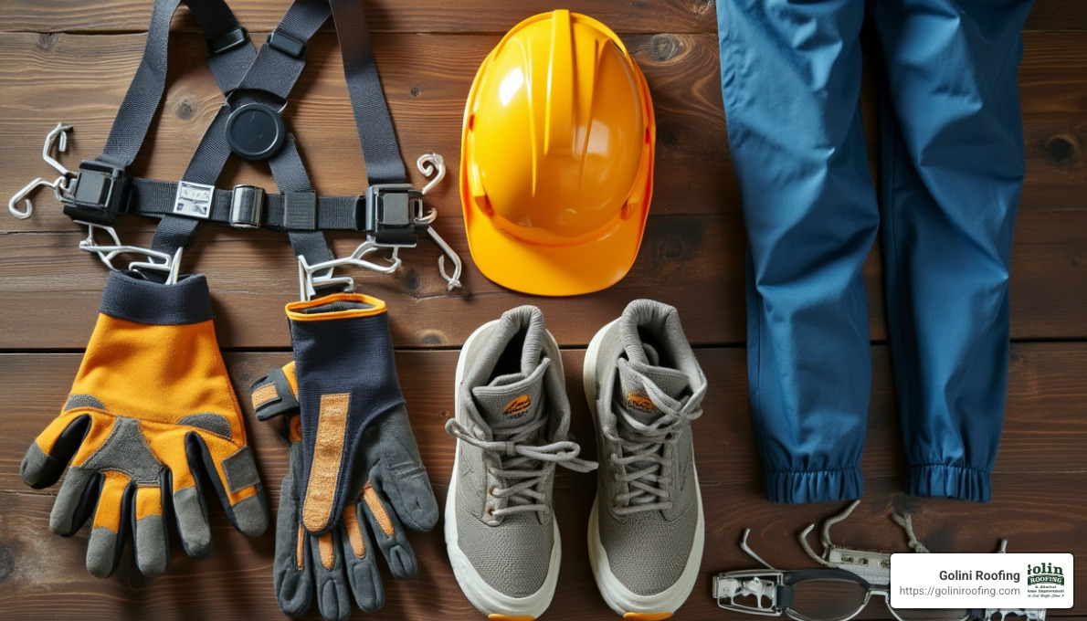 Safety gear for roofing - Roof Install