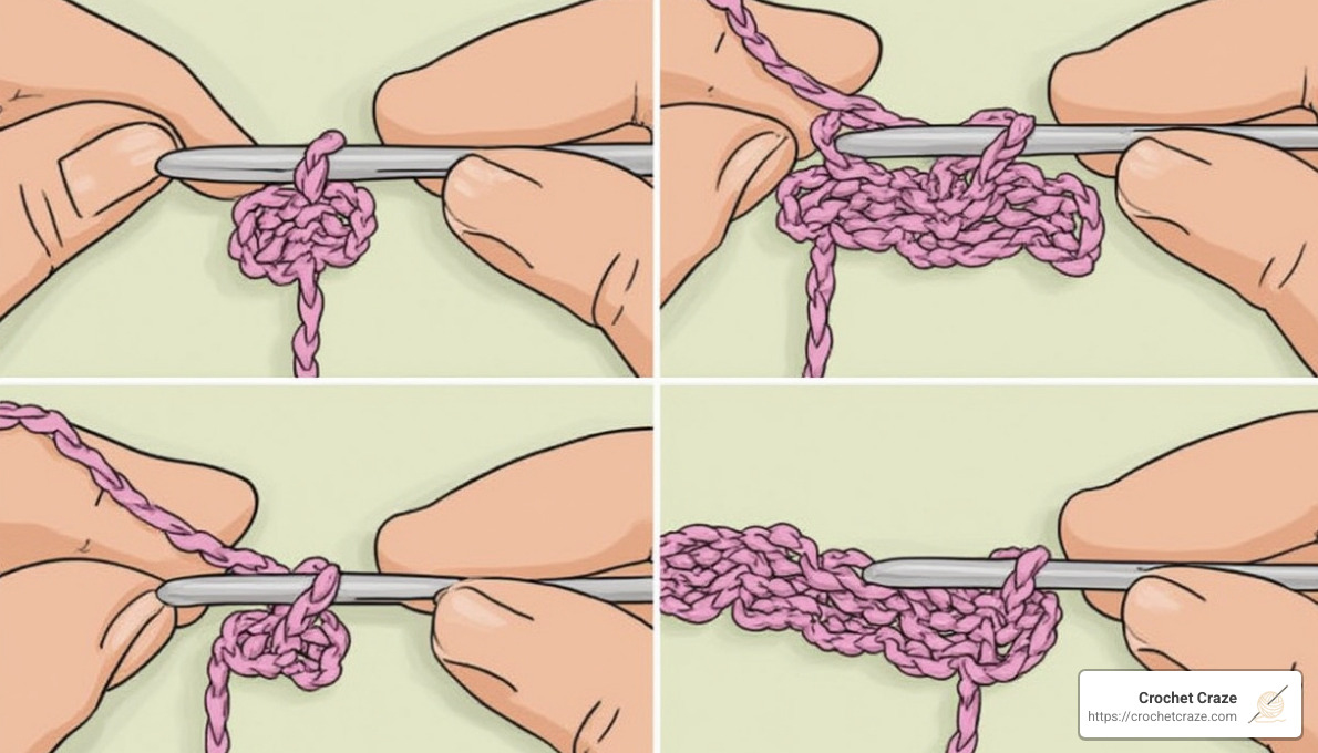 Single Crochet Step-by-Step - crochet patterns for beginners video