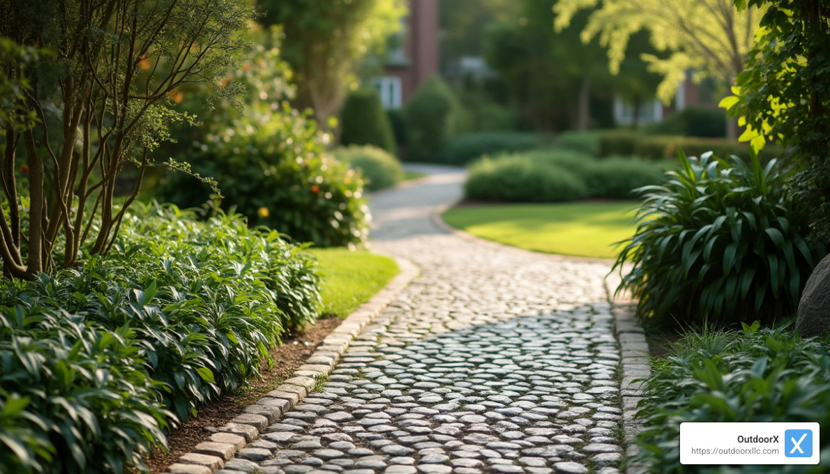 Cobblestone Pavers - landscape pavers near me