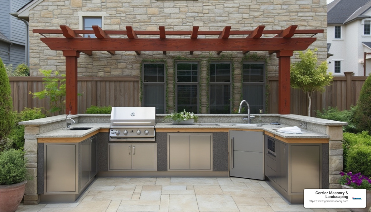 Outdoor kitchen essentials - outdoor kitchen