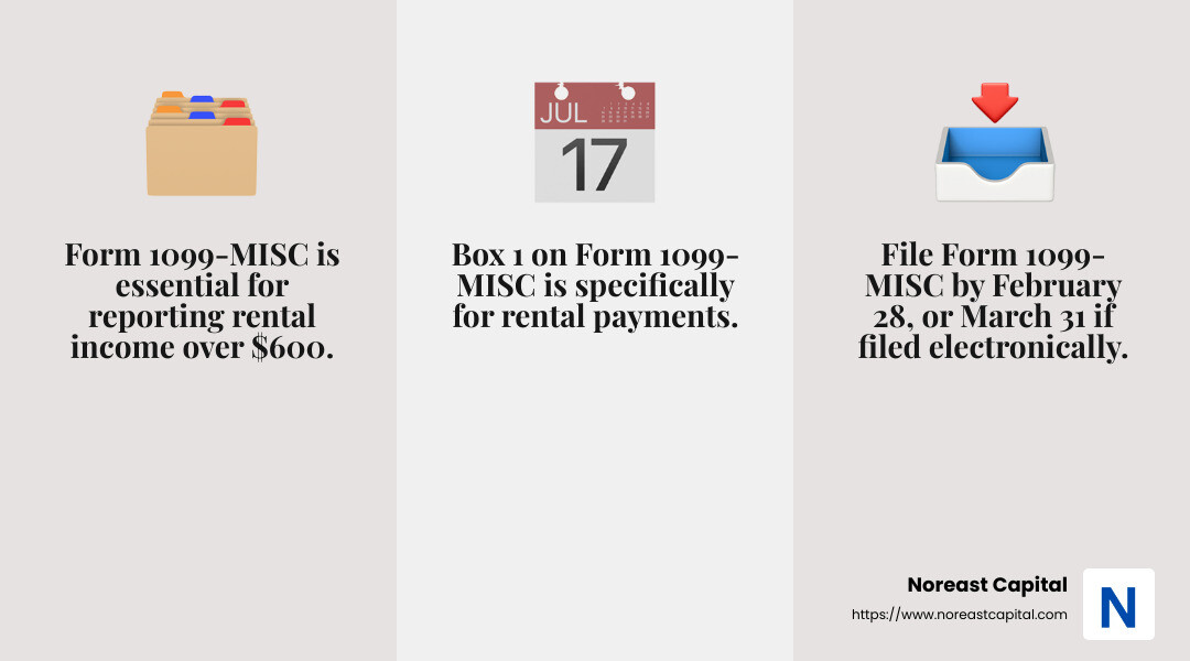 1099-MISC Essentials for Equipment Rentals - Noreast Capital