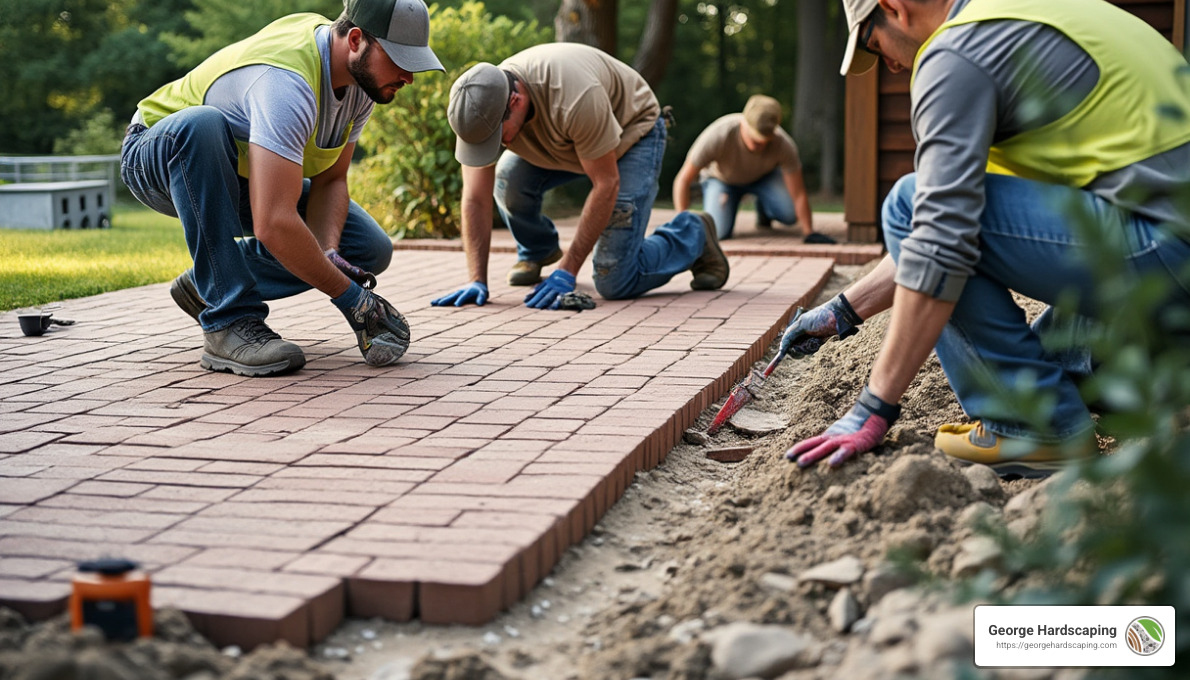 Patio Installation Process - Patio installation near me