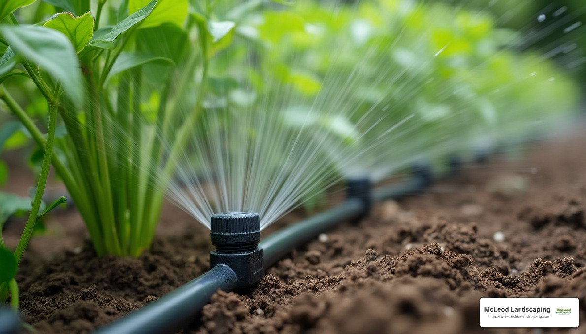 drip irrigation - lawn drip irrigation system