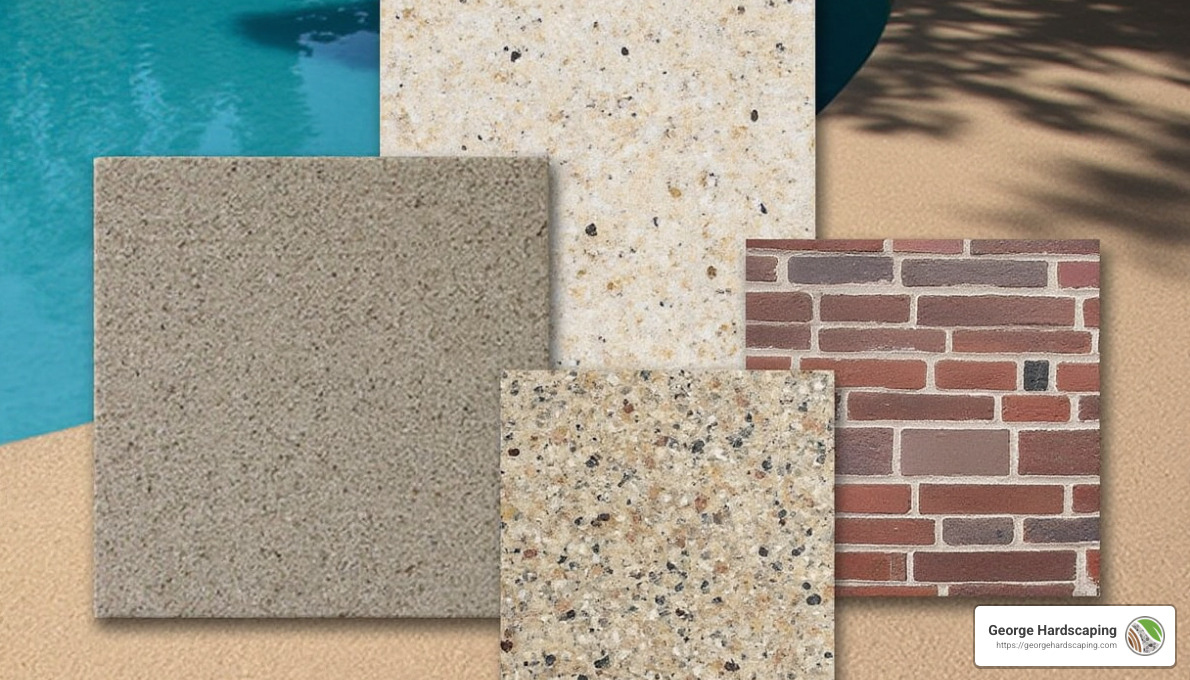 Choosing the Right Pool Deck Material - Pool Paver Decks Installation