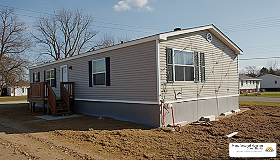 Pier foundations offer affordability and quick installation - mobile home foundation types