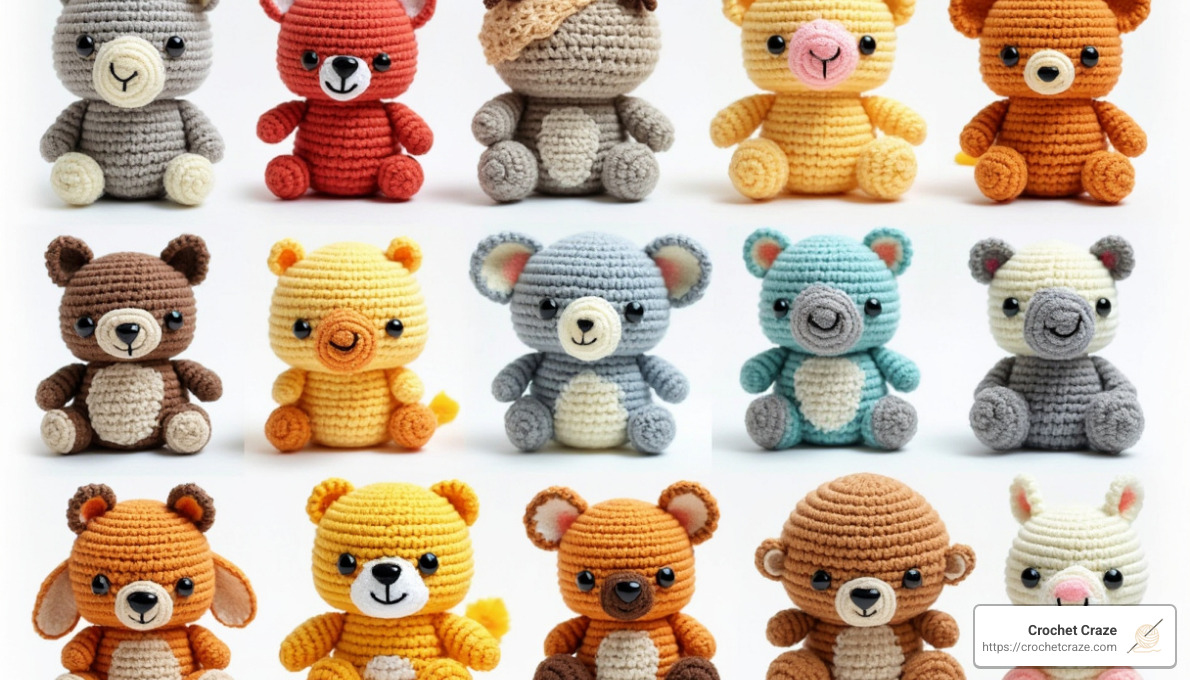 Animal Friends of Pica Pau illustration - best amigurumi books for beginners