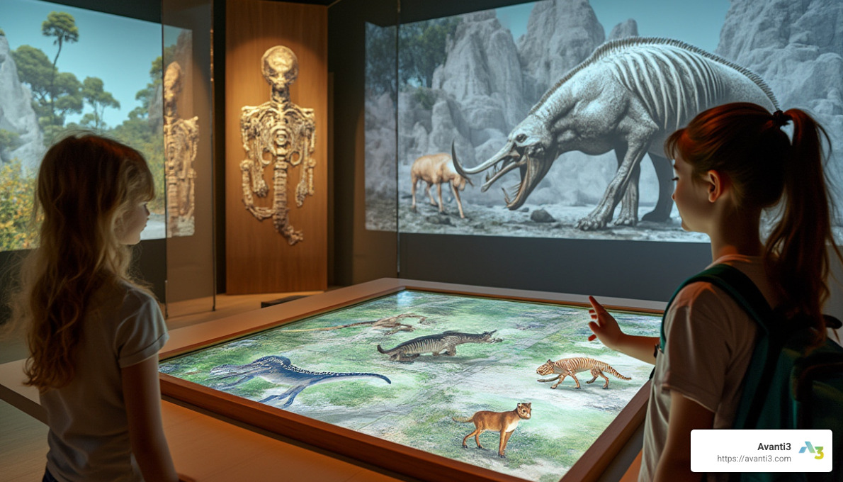 Story of the Forest at National Museum of Singapore - museum augmented reality