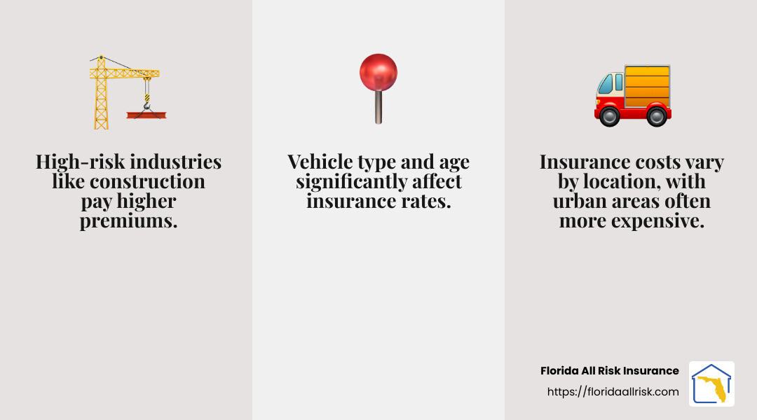 Safe driving can lead to savings on insurance premiums. - Affordable commercial vehicle insurance infographic 3_facts_emoji_grey