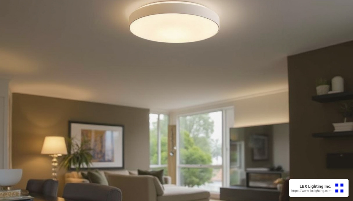 Round Flush Mount Light - flush mount ceiling lights
