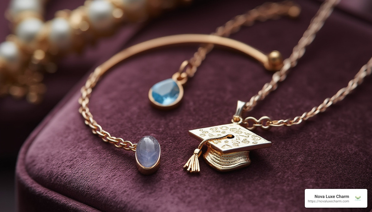 Graduation jewelry as a keepsake - Graduation jewelry for women