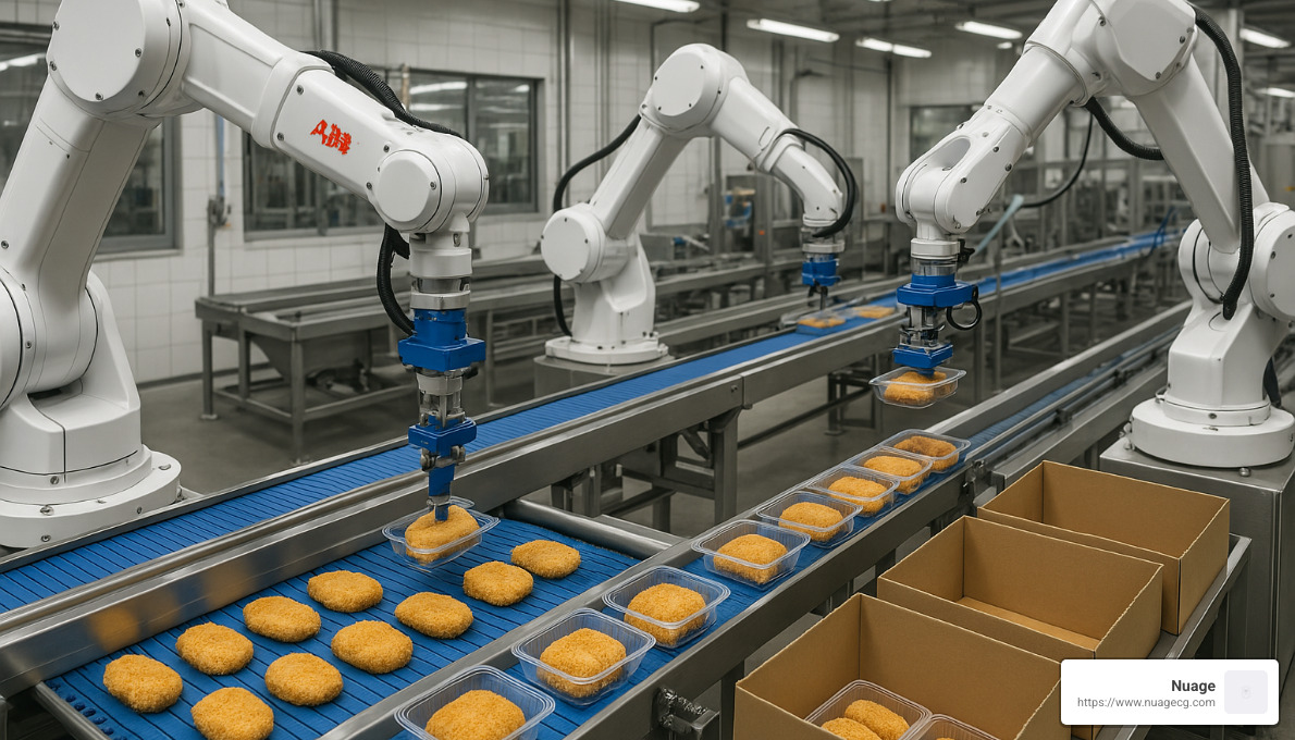 Advanced food industry robotics and automation - Food industry digital change